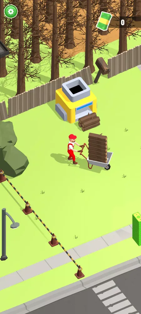 Tangkapan skrin Master Lumberjack