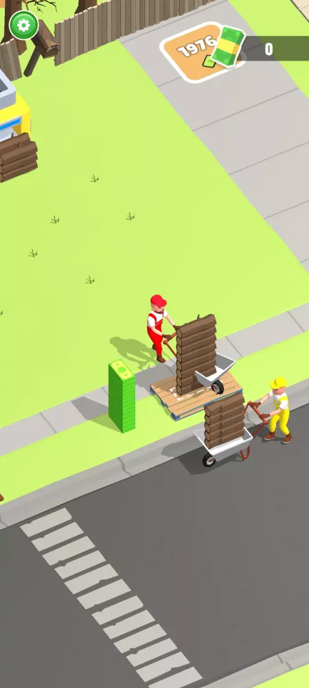 Tangkapan skrin Master Lumberjack