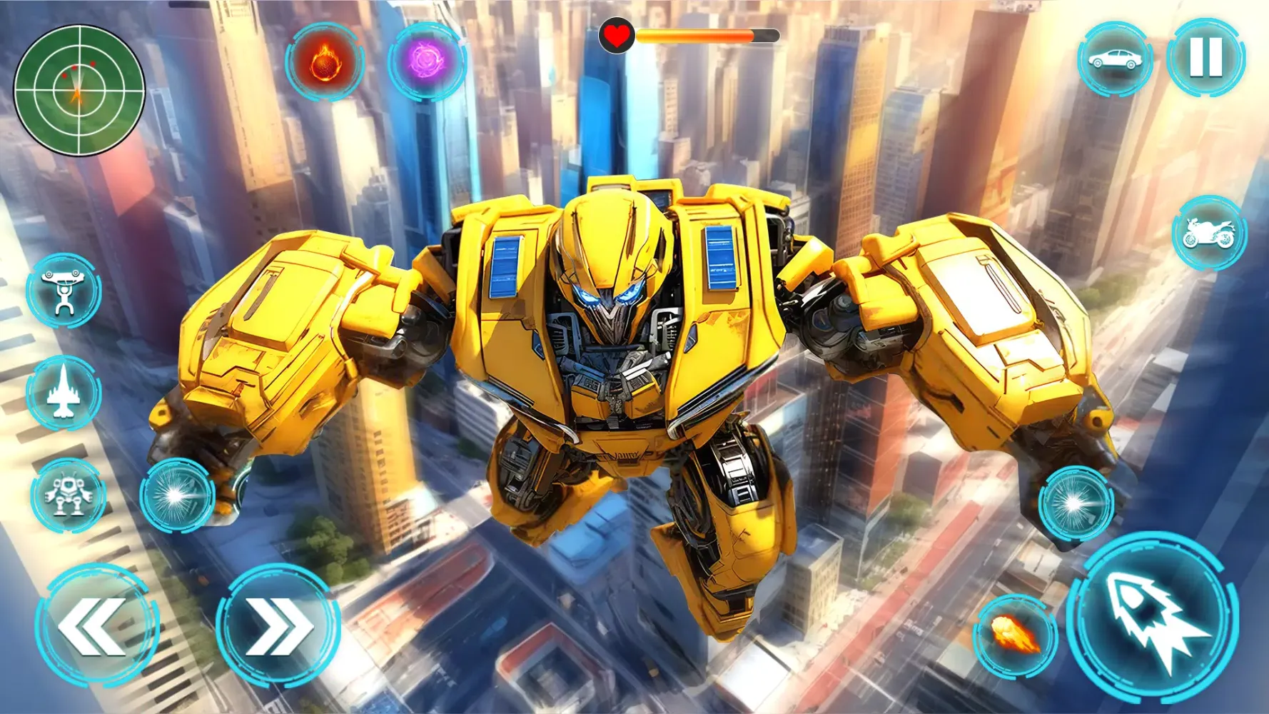 Capturas de tela do Robot Game: Robot Transform 3D