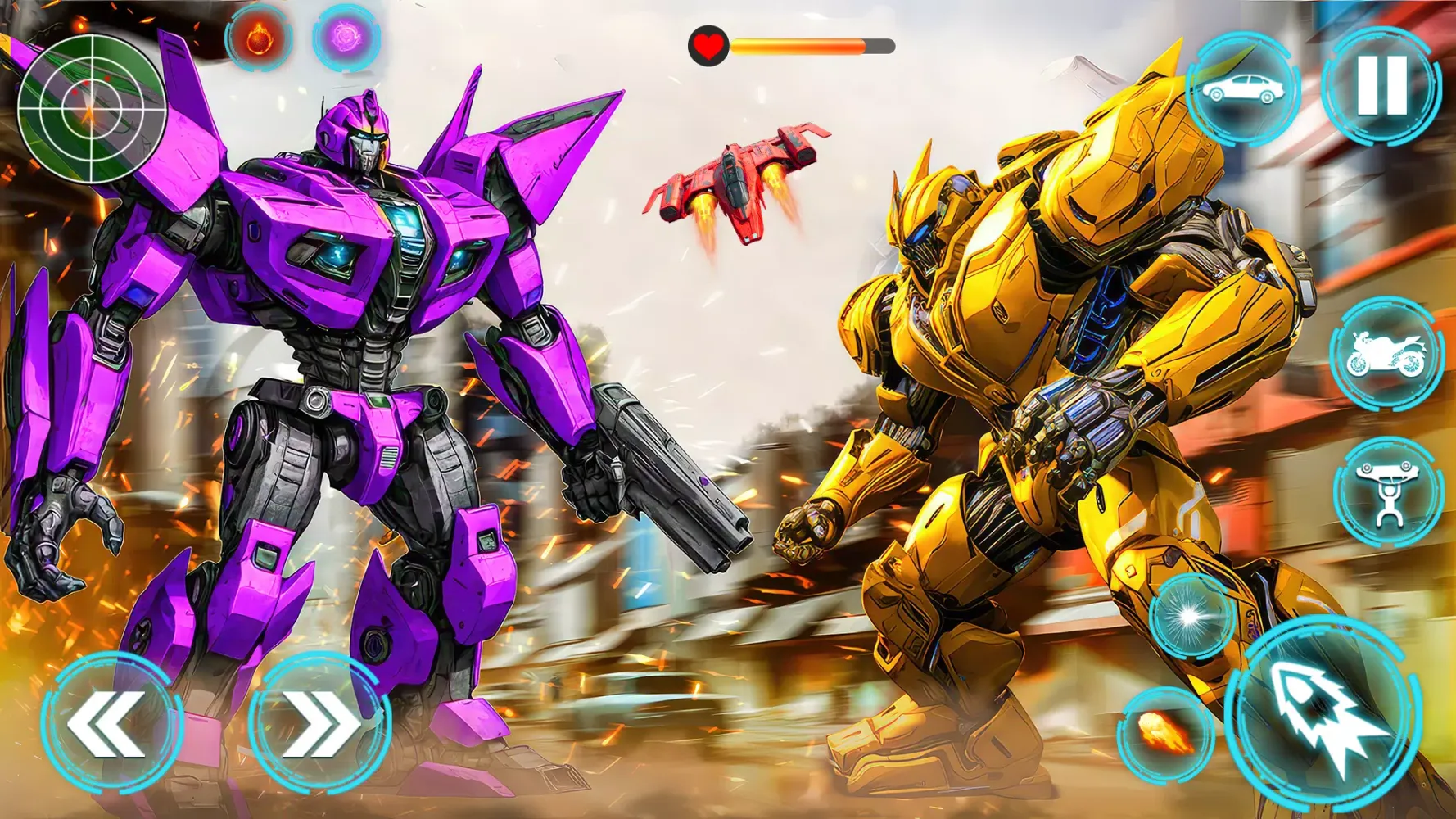 Capturas de tela do Robot Game: Robot Transform 3D