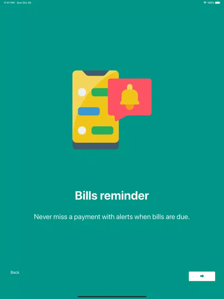 Screenshot di nBills - Bills Manager iPad 