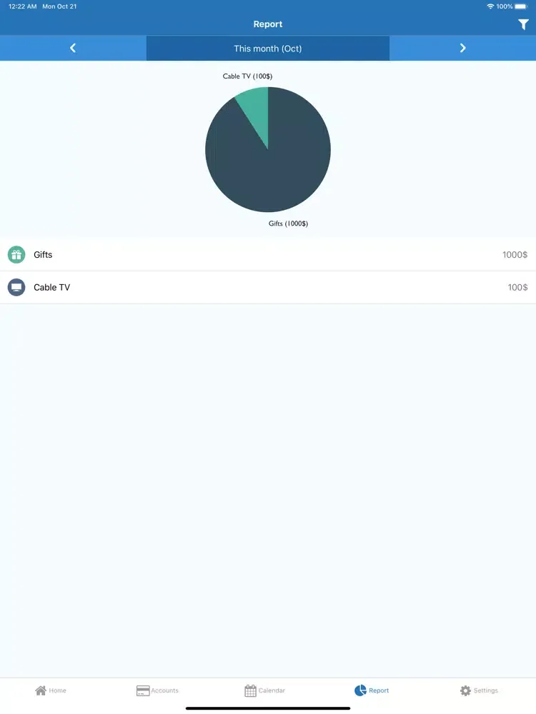 Screenshot di nBills - Bills Manager iPad 