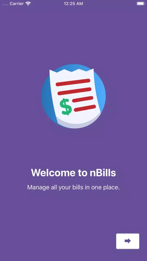 Screenshot di nBills - Bills Manager