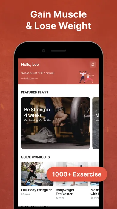 Ogamic - Workout Tracker স্ক্রিনশট