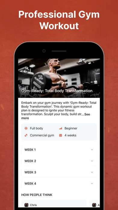 Ogamic - Workout Tracker স্ক্রিনশট