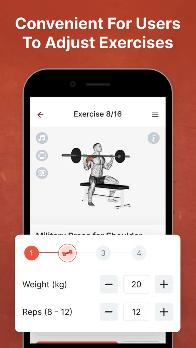 Ogamic - Workout Tracker স্ক্রিনশট