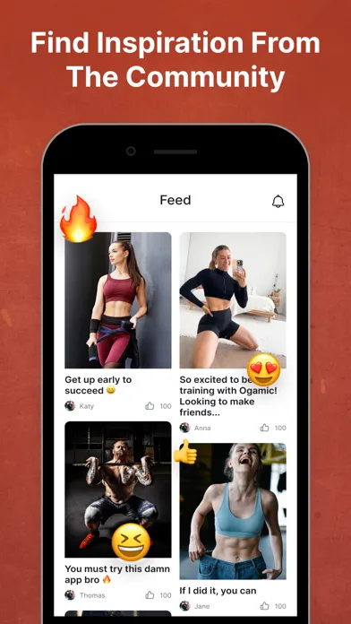 Ogamic - Workout Tracker স্ক্রিনশট