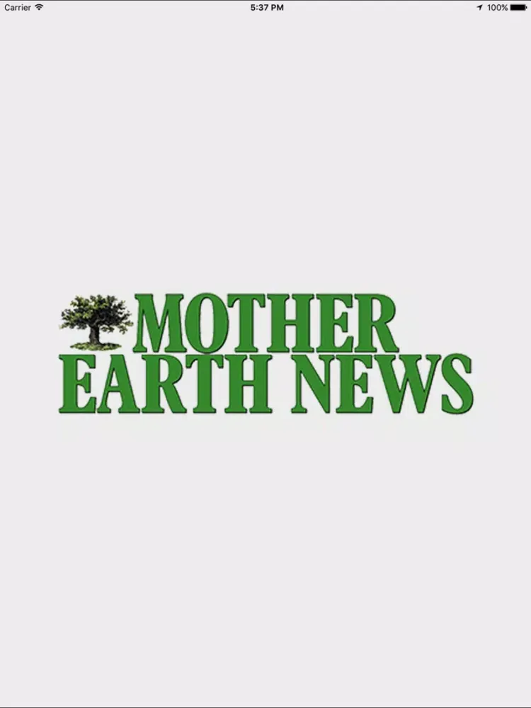 ภาพหน้าจอของ Mother Earth News Archive iPad 