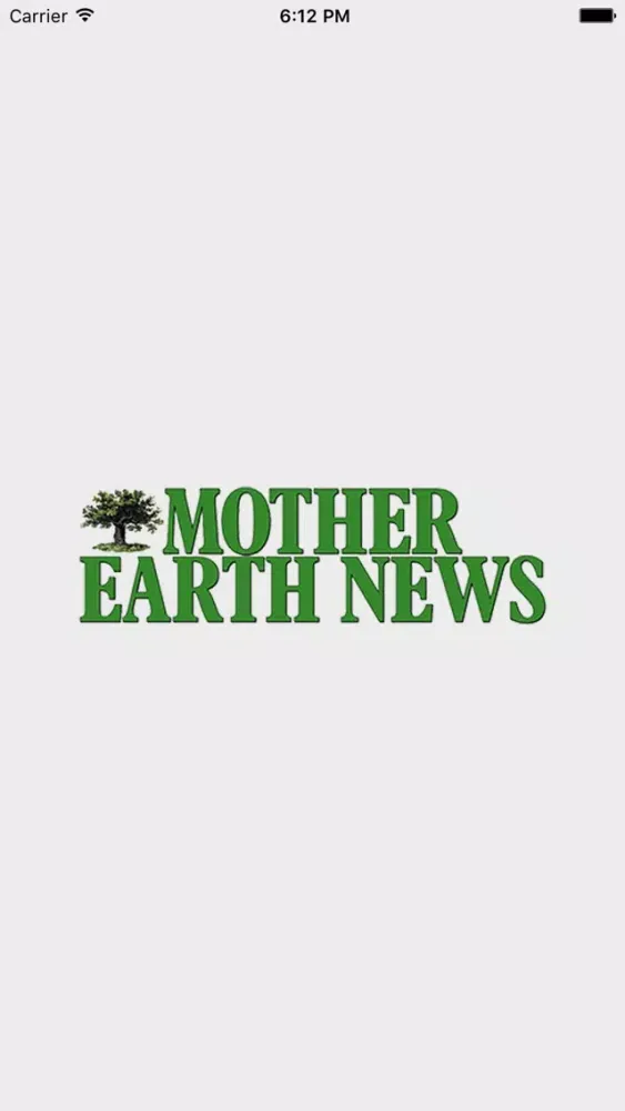 ภาพหน้าจอของ Mother Earth News Archive