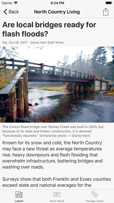 Captures d'écran de Adirondack Daily Enterprise