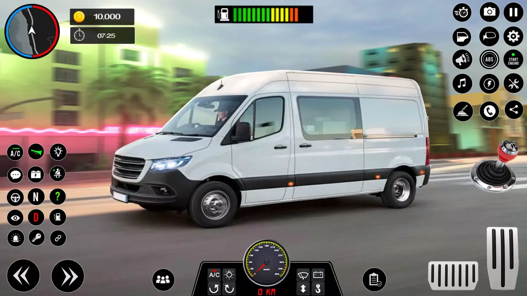 Mobil Van Games Dubai Car Game Screenshots