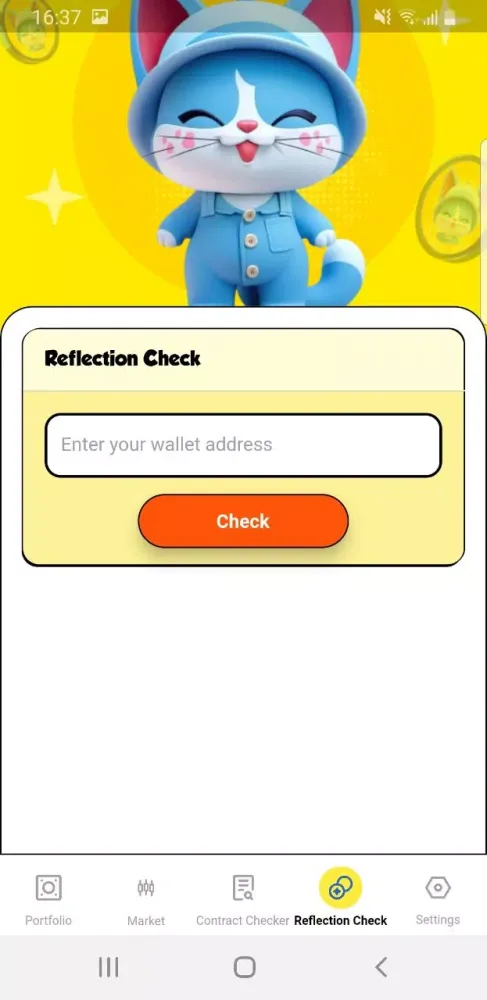 Zrzuty ekranu OGGY Wallet Detective
