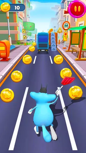 Скриншоты Oggy & Cafards Endless Runner