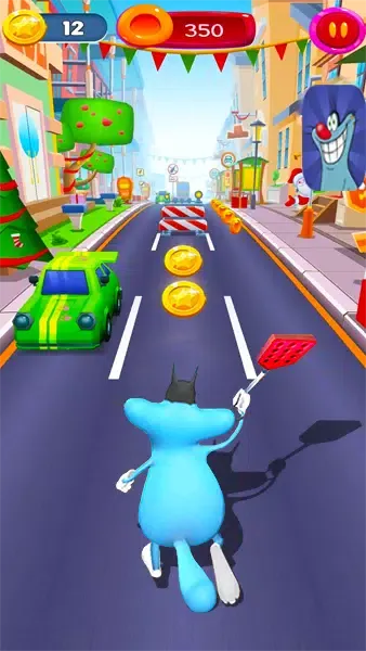Скриншоты Oggy & Cafards Endless Runner