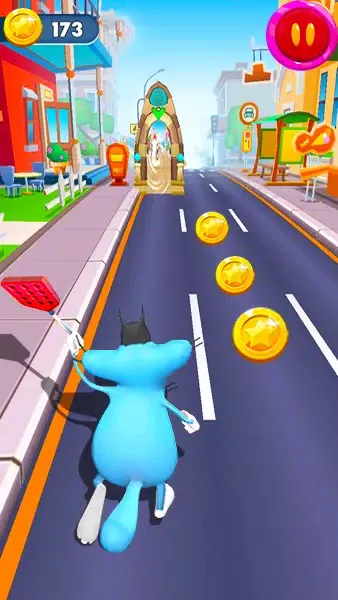 Скриншоты Oggy & Cafards Endless Runner
