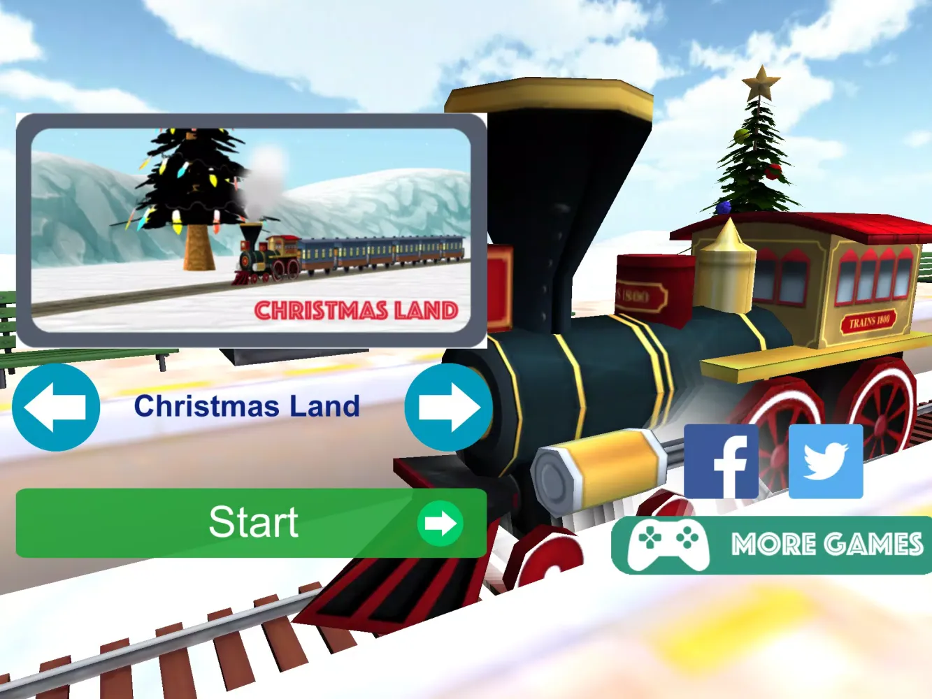 Capturas de tela do Christmas Trains