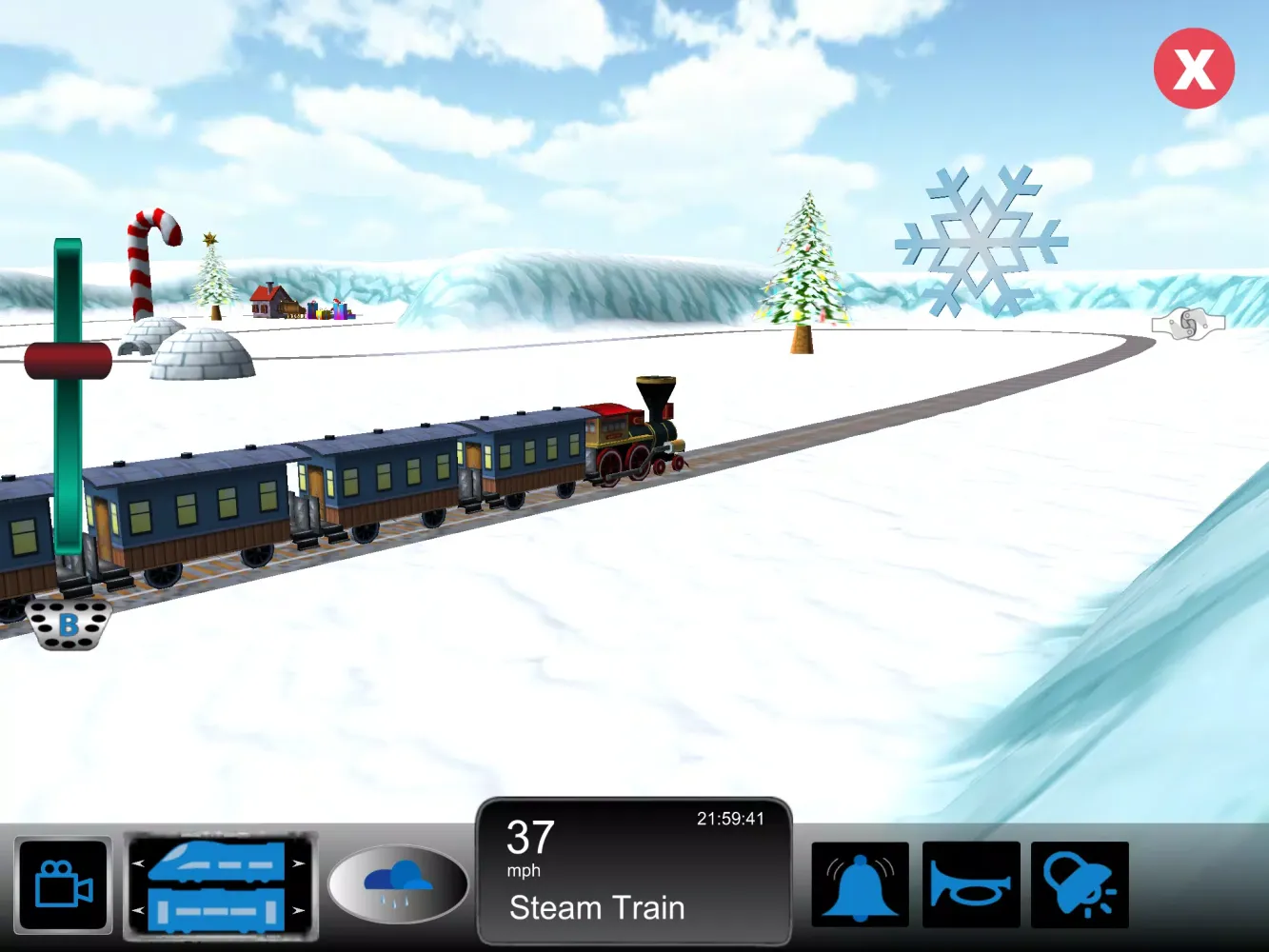 Capturas de tela do Christmas Trains
