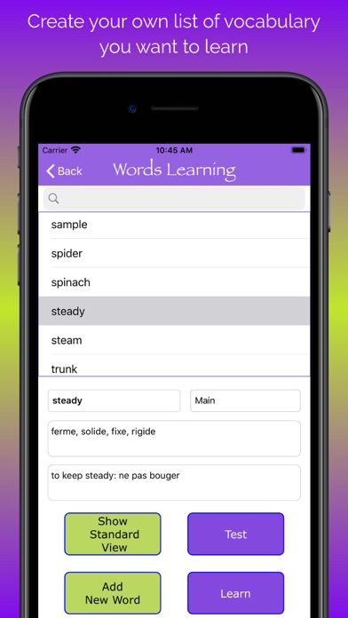 Words Learning & Lessons应用截图