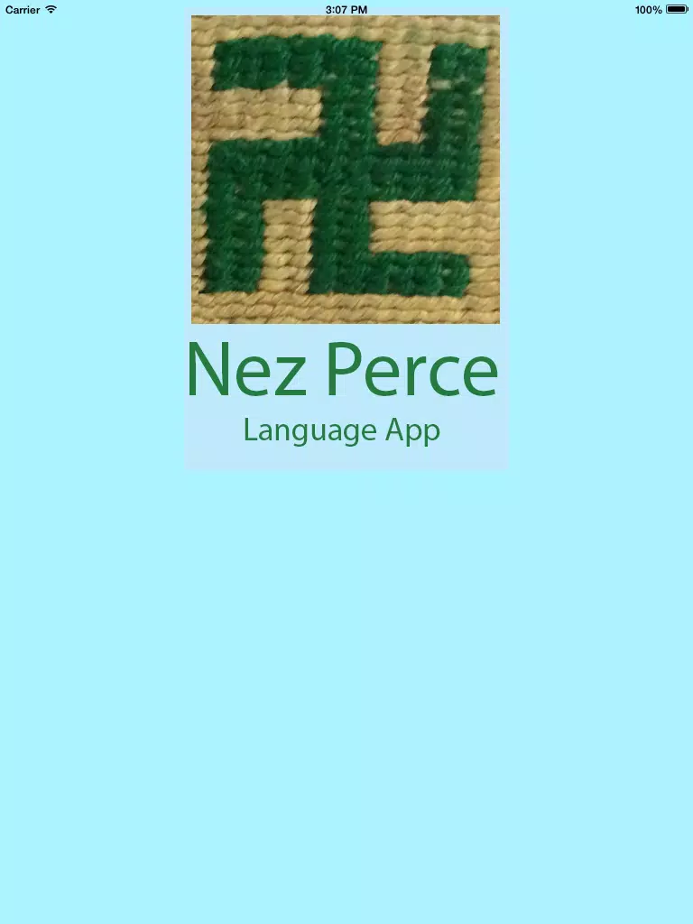 Nez Perce iPad  स्क्रीनशॉट