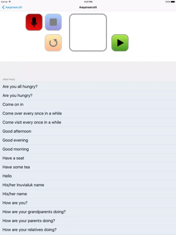 Siglitun iPad  स्क्रीनशॉट