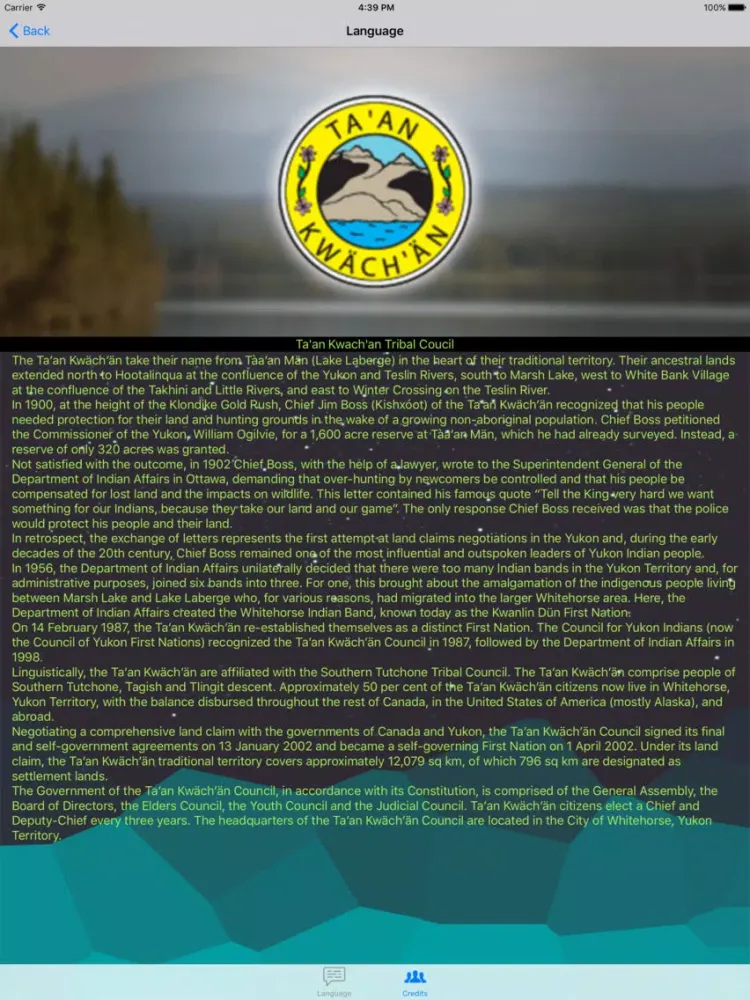 تصاویر TKC Learn Southern Tutchone iPad 