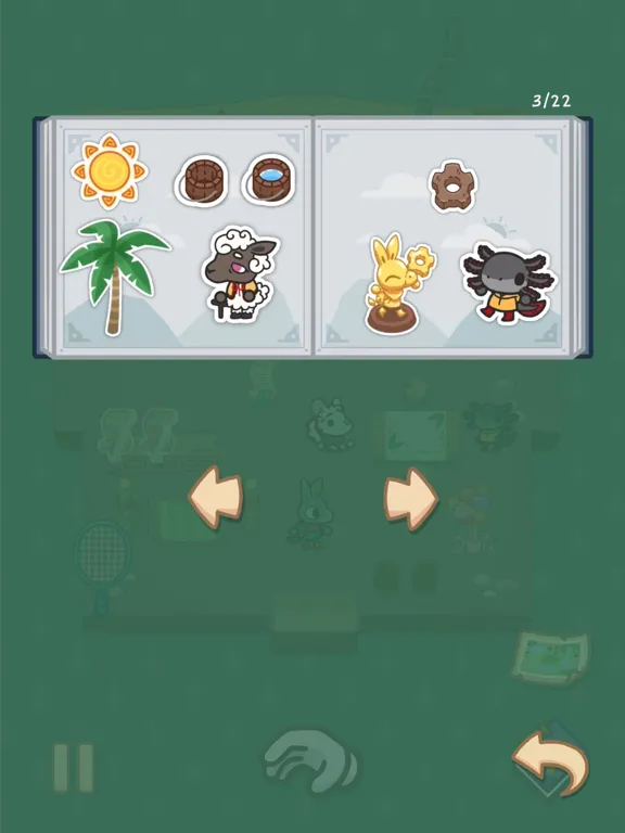 ภาพหน้าจอของ A Tiny Sticker Tale iPad 