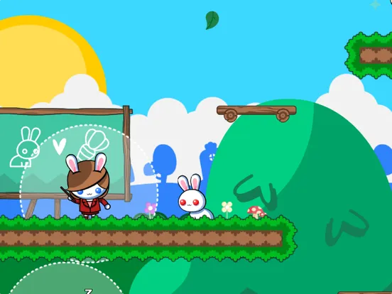 Capturas de tela do A Pretty Odd Bunny iPad 