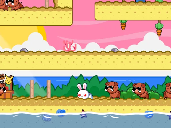 Capturas de tela do A Pretty Odd Bunny iPad 