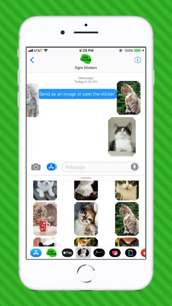 Captures d'écran de Cat Photo Stickers