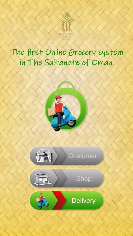 Capturas de tela do O Grocers Delivery
