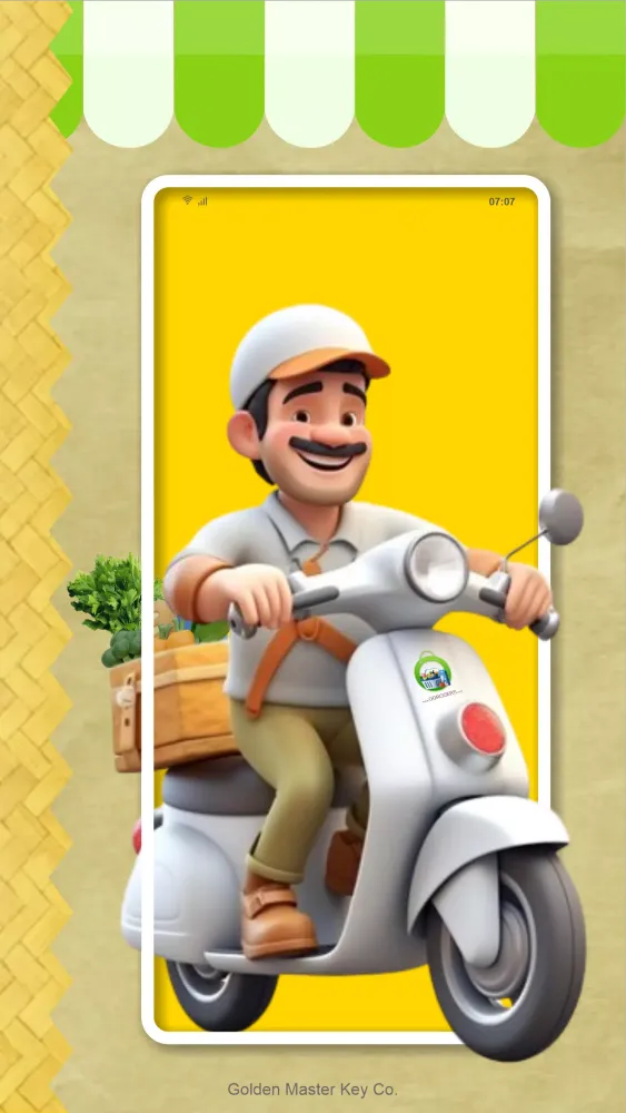Capturas de tela do O Grocers Delivery