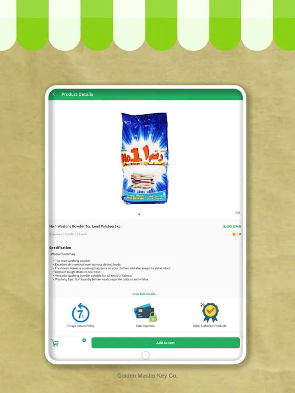 O Grocers User iPad  স্ক্রিনশট