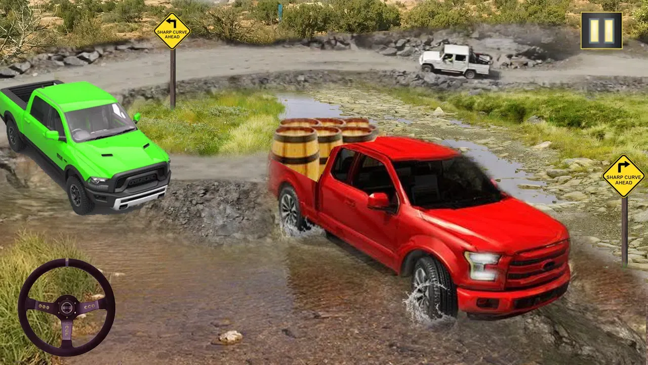 Pickup Truck Game: 4x4 Offroad Screenshots