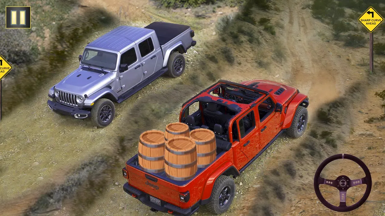 Pickup Truck Game: 4x4 Offroad Screenshots