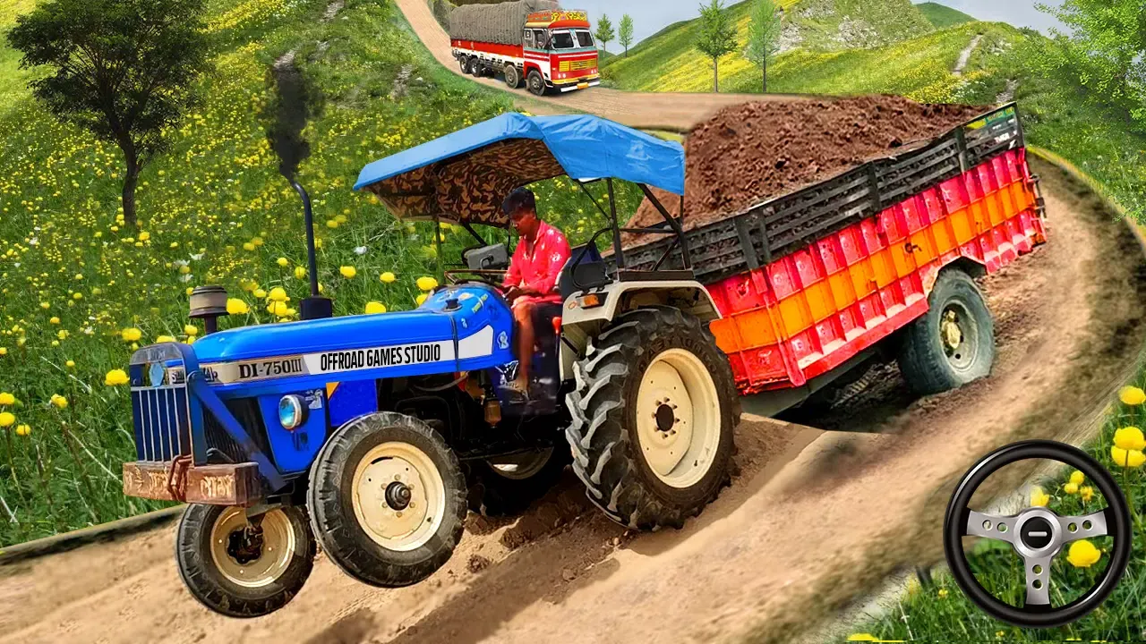 Cargo Tractor Trolley Game 23 Screenshots