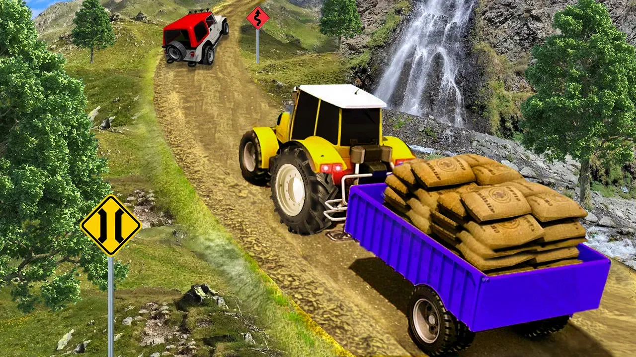 Cargo Tractor Trolley Game 23 Screenshots
