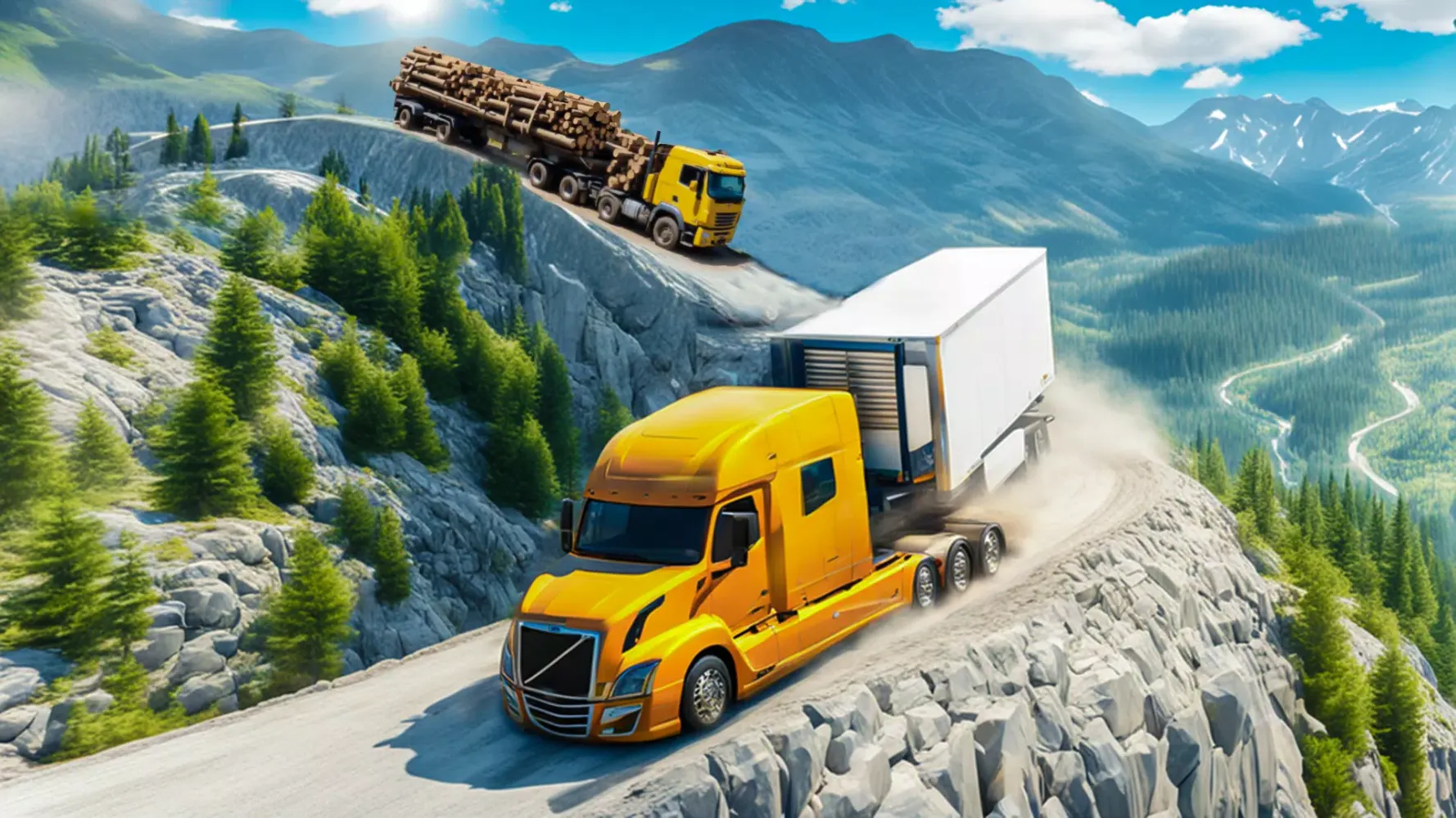 Truck Simulator : Future Truck スクリーンショット