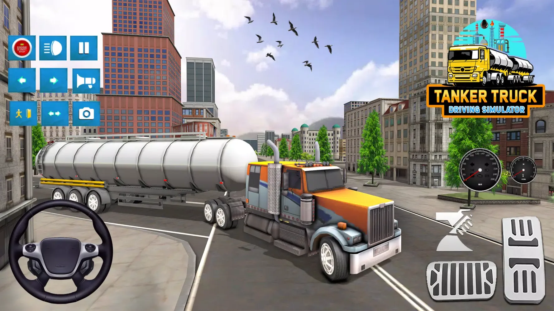 Tanker Truck Driving Simulator Screenshots