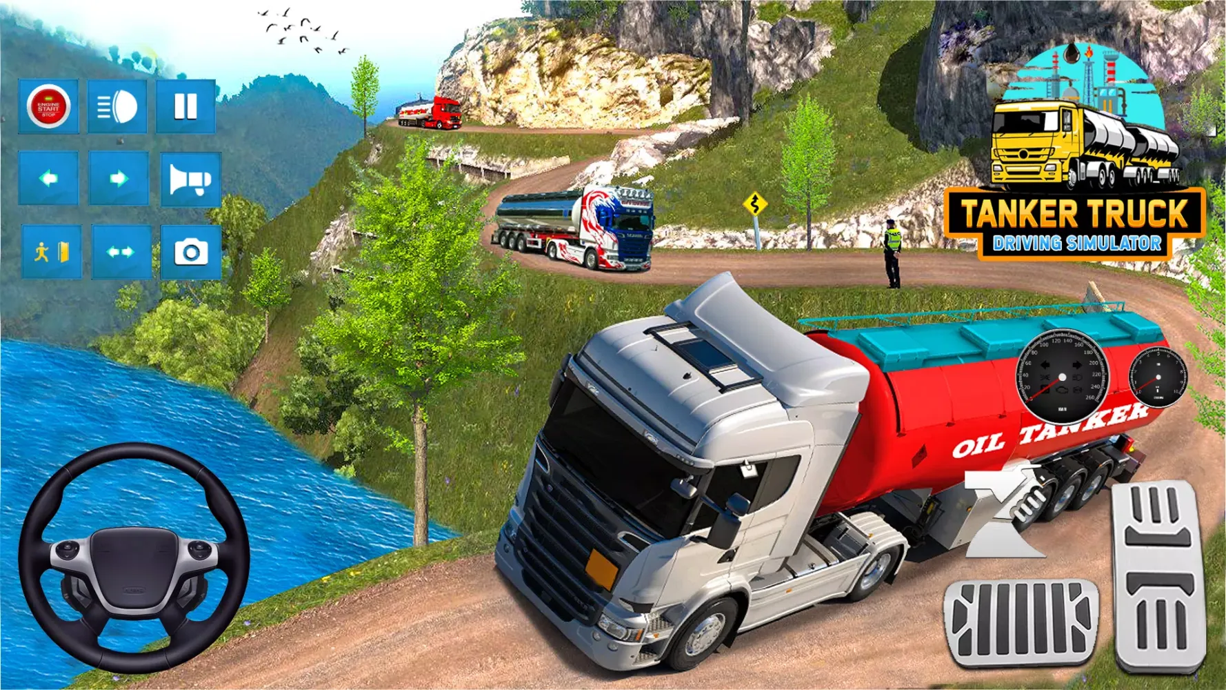 Tanker Truck Driving Simulator Screenshots