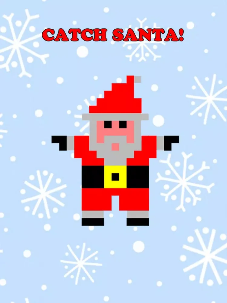 Don't Catch Santa! Santa is on his way! iPad  Screenshots