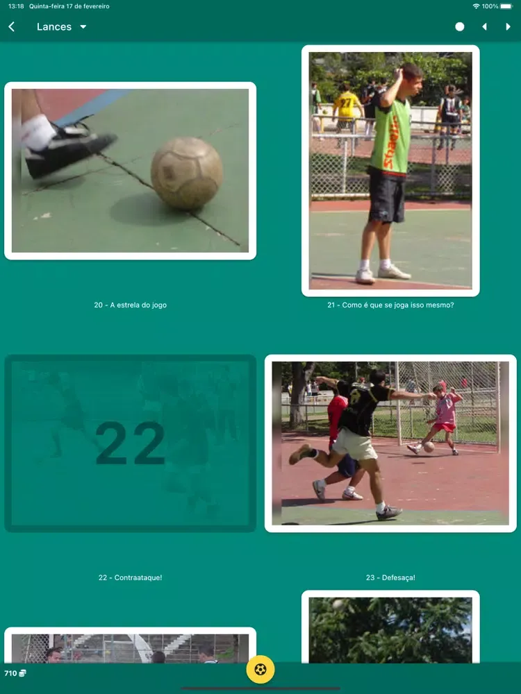 XXII Camp. de Futsal DCC/UFMG iPad 应用截图