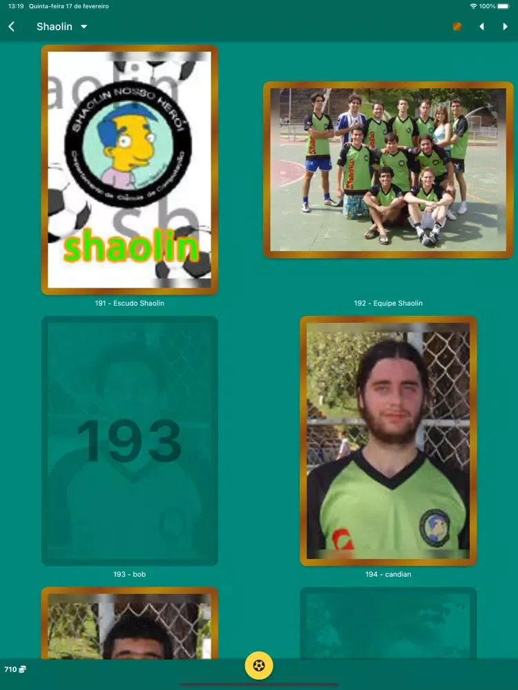 XXII Camp. de Futsal DCC/UFMG iPad 应用截图