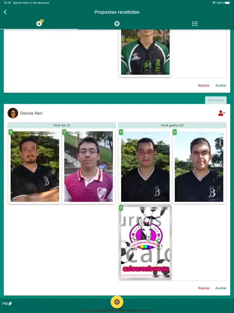 XXII Camp. de Futsal DCC/UFMG iPad 应用截图