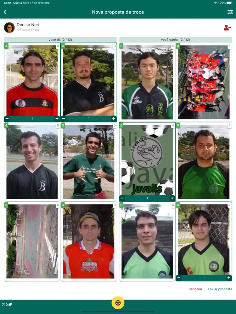 XXII Camp. de Futsal DCC/UFMG iPad 应用截图