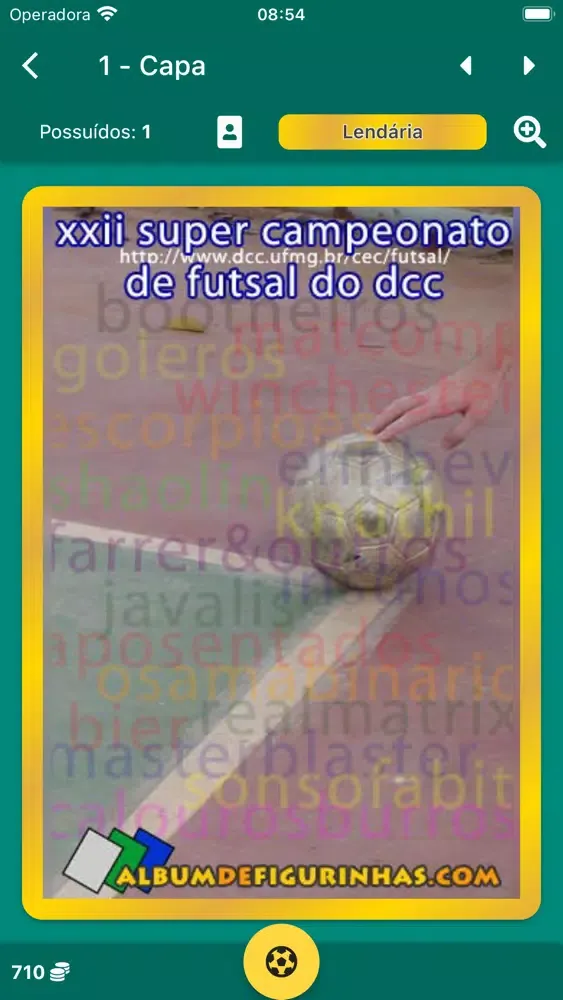 XXII Camp. de Futsal DCC/UFMG应用截图
