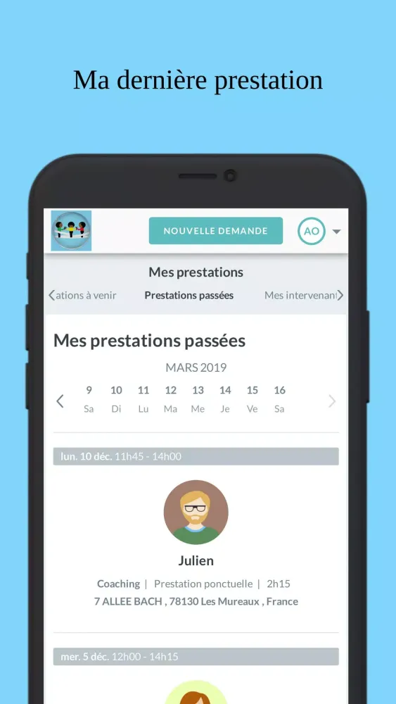 Capturas de pantalla de PAT
