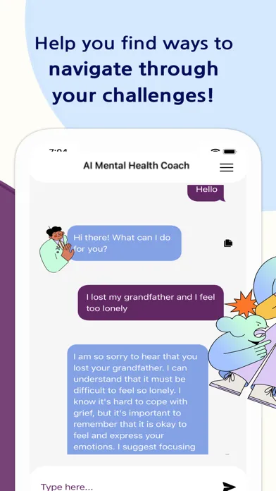Mindful AI Wellness Meditation Screenshots