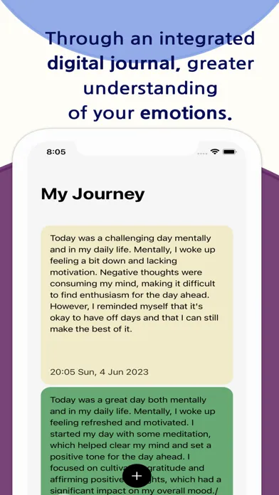 Mindful AI Wellness Meditation Screenshots