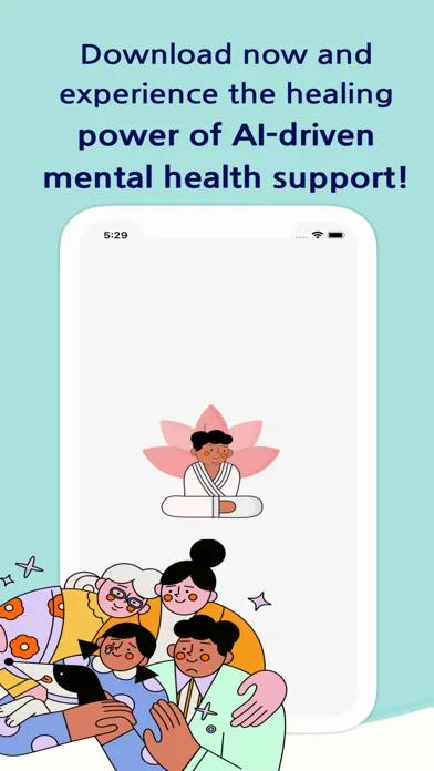 Mindful AI Wellness Meditation Screenshots