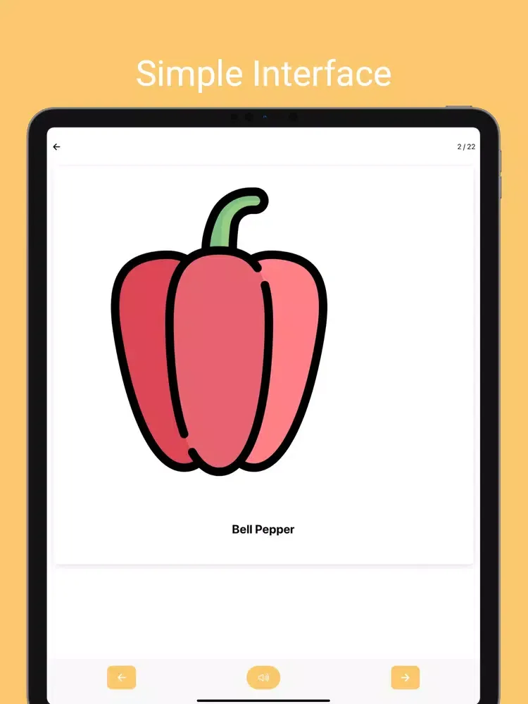 Ảnh chụp màn hình của Babybo - Educational Flashcard iPad 